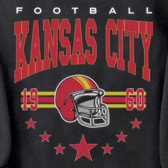 Vintage Est 1960 Kansas City Football Sweatshirt, Kansas City NFL shirt fan gift - Picture 3 of 4